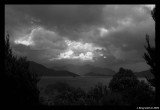 Storm over Lake Pedder