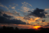 Old Buies Creek Rd. sunset