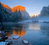 El Capitan Rock Sunset