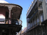 French Quarter-Beautiful wrought iron filagree