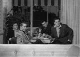 Cliff Gleaves, Gene Smith, George Klein and Lamar Fike