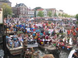 Leiden Lakenfest - a kind of carnival on the water