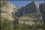 Morning at the Yosemite Falls (2,425 ft drop)