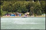 A customs station at Puerto Frias - we are leaving Argentina