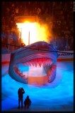 The Sharks skated through the jaw - a very dramatic intro
