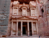 The Treasury At Nightfall- Petra