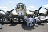 Bill, Dan and Paul with B-17