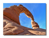 Behind Delicate Arch