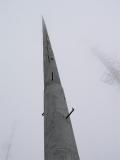 Looking up the original mast