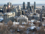 Montreal view from Mount Royal