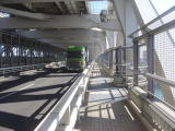 Tokyo walking across Rainbow Bridge