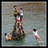 Kids Playing, Luang Prabang, Laos