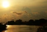 Braden River at the sunset