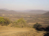 The road from Goba up the Bale Mountains