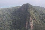 View from the air approaching Prncipe