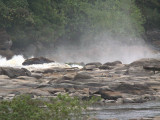 Rocks and rapids on the Ogou River, Gabon