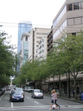 Hornby Street at Robson Street, Downtown Vancouver