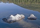 Rocks at Sandy Pond