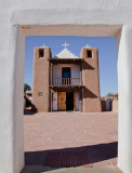 Taos Pueblo church entrance