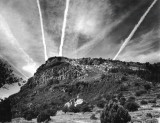 Contrails or aliens,  Sedona, AZ