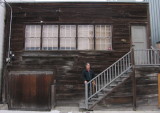 Mike at the site of Ricketts Pacific Biological Laboratories