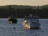 Lobster Boats at Days End