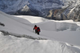 Crossing IP Glacier