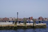 Boston harbor quay