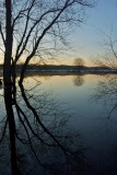 Dawn breaks on the Sudbury river