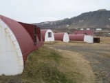 The nissen huts are from 1940, built of the US army