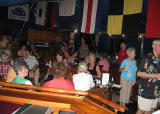 Evening on the Lido deck
