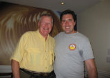 Mike with Urth Cafe owner