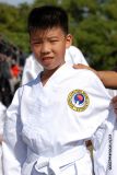 Young Karate student