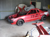 New bumper fitting,