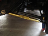 Tubular tie-rods and bumpsteer pins installed