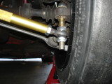 Clearance for bumpsteer pins
