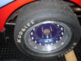 New wheel studs installed
