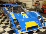 McLaren M6 chassis converted into a coupe for vintage racing
