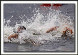 XAVIER DESHARNAIS deuxieme  2010  /  Second,  2h11m58s  -  LE COMBAT POUR LA SECONDE PLACE /  FIGHT TO THE FINISH     _MG_2850 a