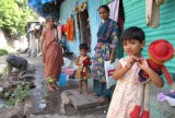 Life in a slum in Pune