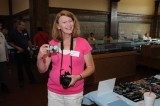 Liz Allen ready to document the meet