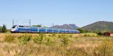 A TGV Duplex near Les Arcs-Draguignan, heading to Nice.