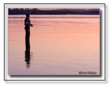 A Fisherman At Dusk