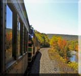 A View From Our Car Along Our Journey Back To Steamtown