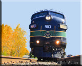 903 Reading Line Locomotive Ready To Leave The Station