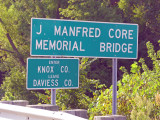 White River Bridge Signs