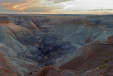 Blue Mesa sunset