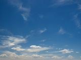 Rainbow clouds (gotta look close) - known as a circumhorizontal arc