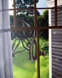 # 19 View from the Studio Window (Winslow Homer) 24 x 30 1999 ME