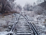 Winter railway